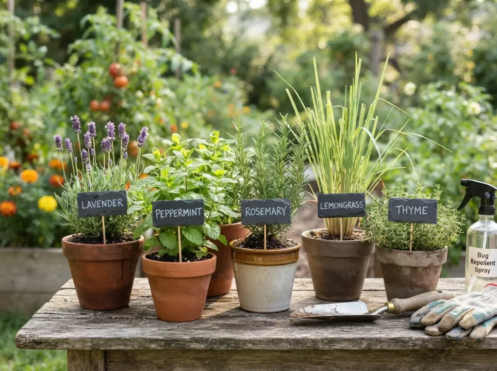 Best Herbs to Keep Bugs Away