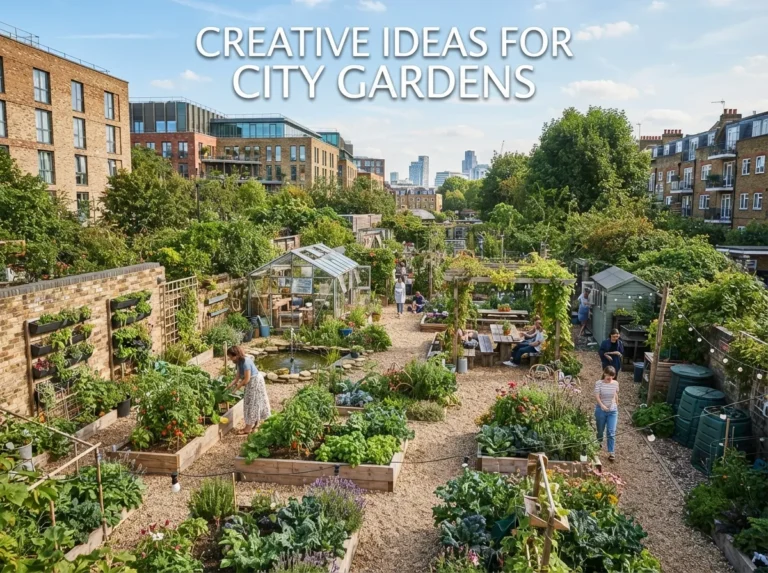 16 Modern Urban Community Garden Ideas