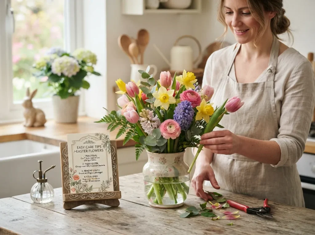 Easy Care Tips for Easter Flowers