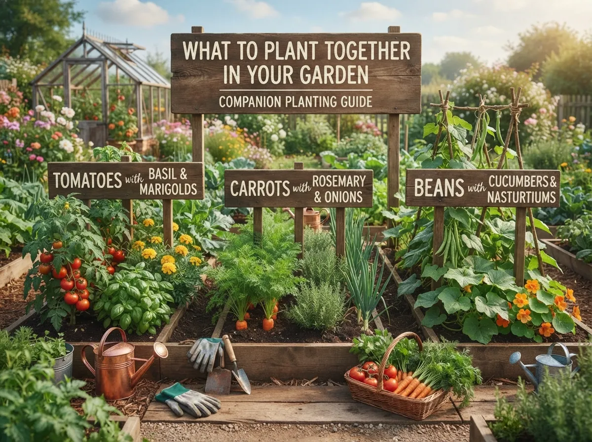 What to Plant Together in Your Garden