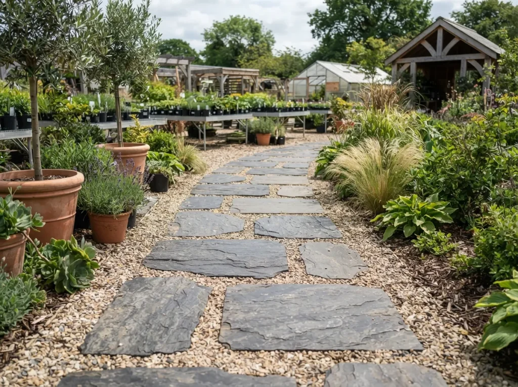 Pavers with Gravel Infill