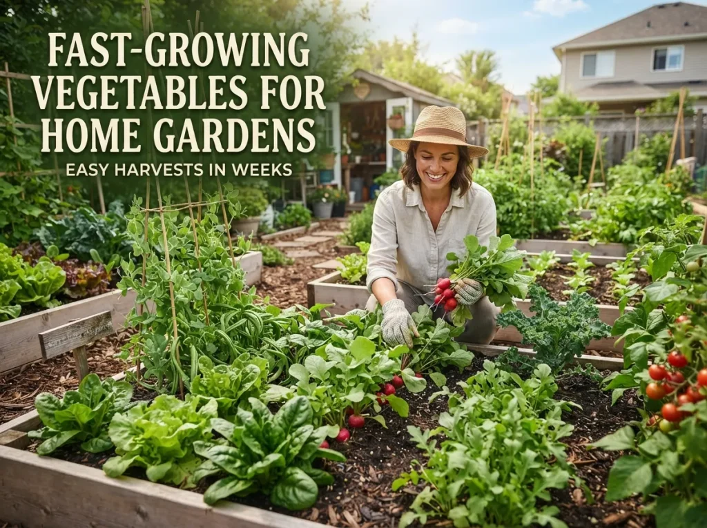 Fast Growing Vegetables