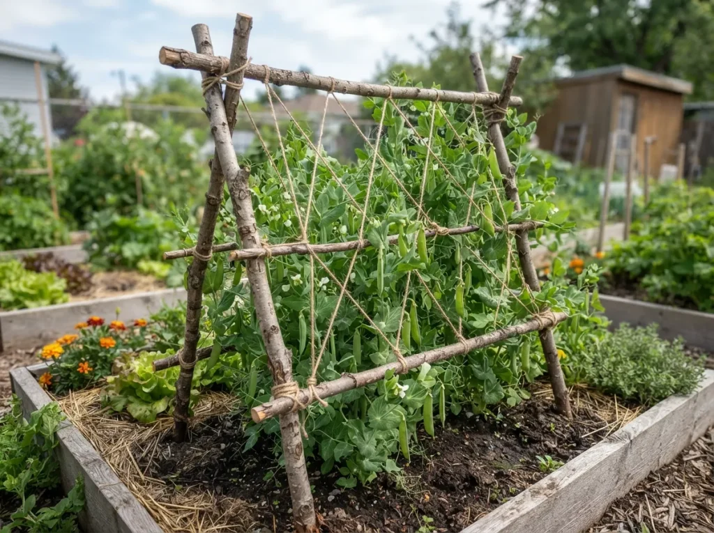15 DIY Pea Trellis Ideas for a Bigger and Healthier Garden imgi 2 df23e1d2 f85b 41ab bdcc 00759bf4bde8