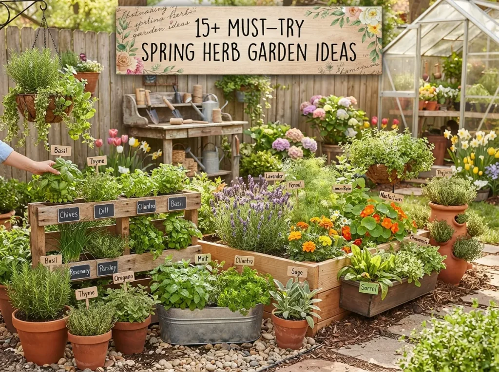15+ Must Try Spring Herb Garden Ideas for a Lush, Homegrown Garden 15+ Must Try Spring Herb Garden Ideas
