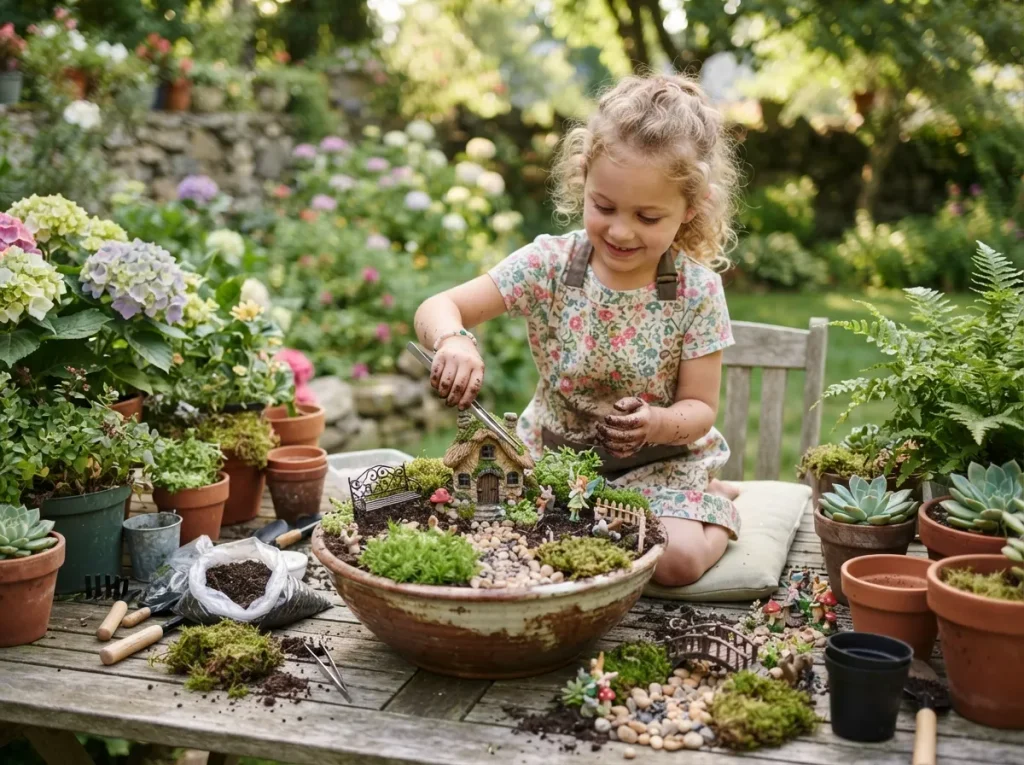 Fairy Garden Construction