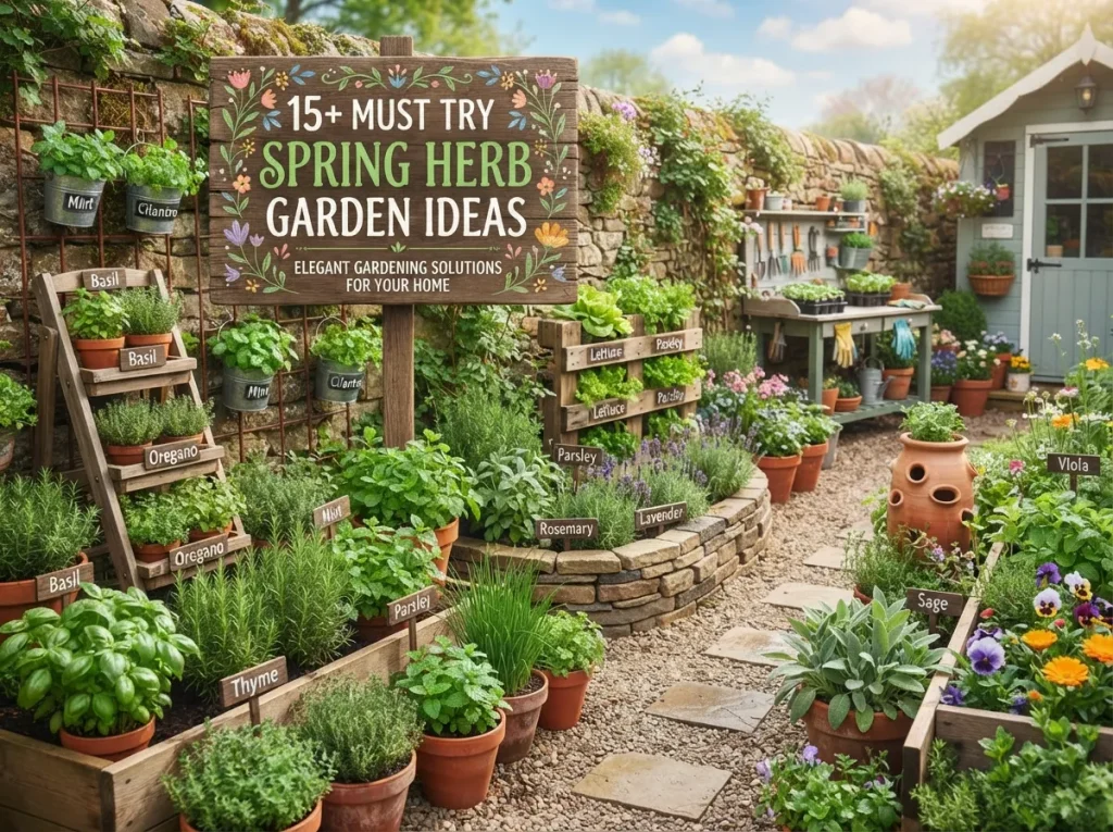 15+ Must Try Spring Herb Garden Ideas for a Lush, Homegrown Garden 15+ Must Try Spring Herb Garden Ideas