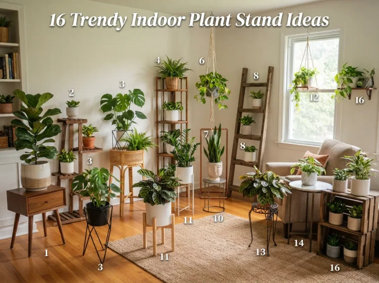 16 Trendy Indoor Plant Stand Ideas