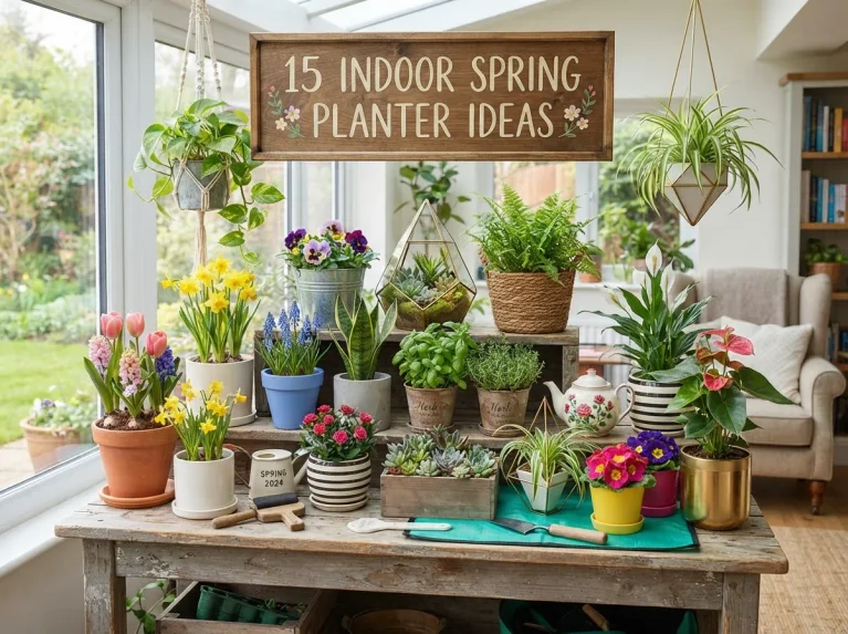 15 Indoor Spring Planter Ideas