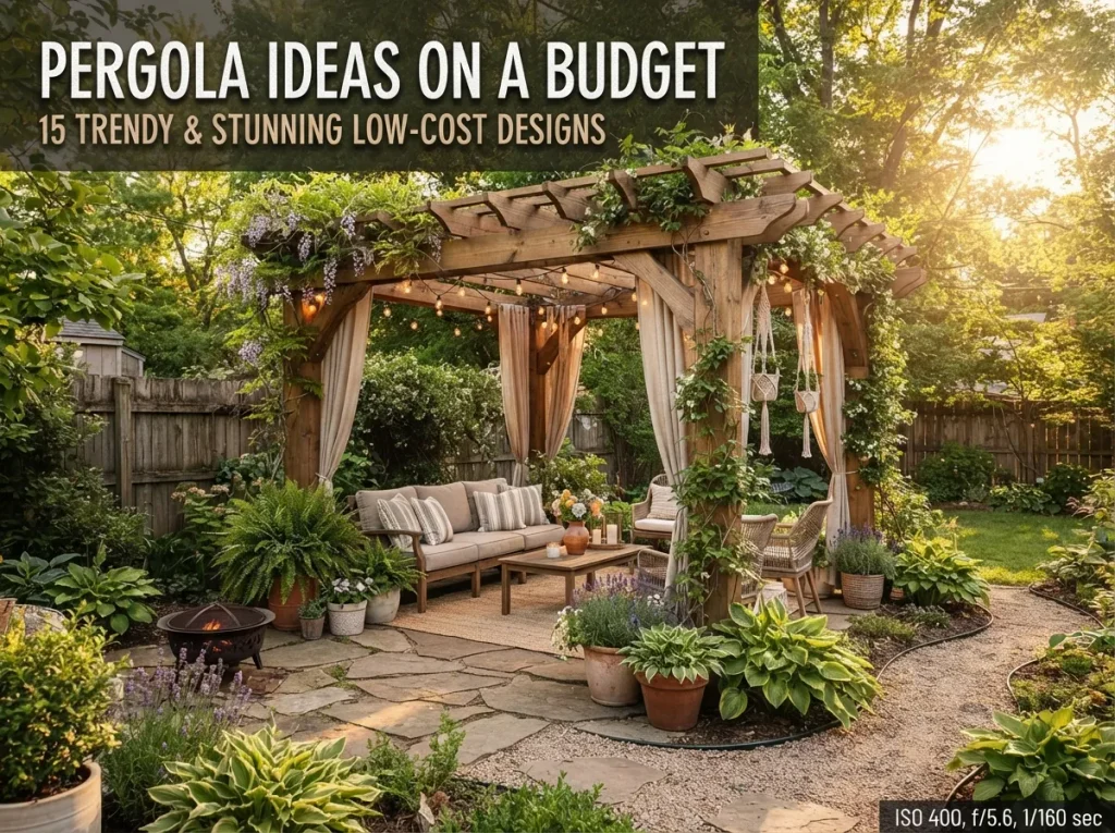 Pergola Ideas on a Budget: 15 Trendy & Stunning Low-Cost Designs imgi 3 f3d2003a 28ab 41f3 81ee e7dae8dce0f2 2