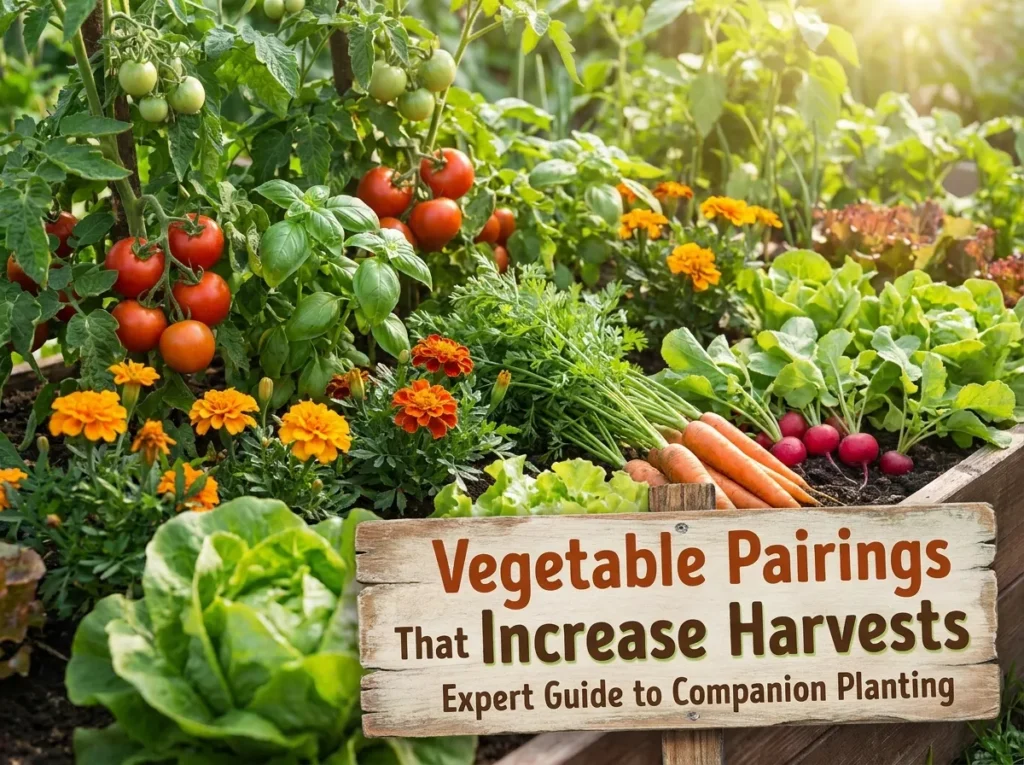 Vegetable Pairings That Increase Harvests Why Pairing Vegetables Matters