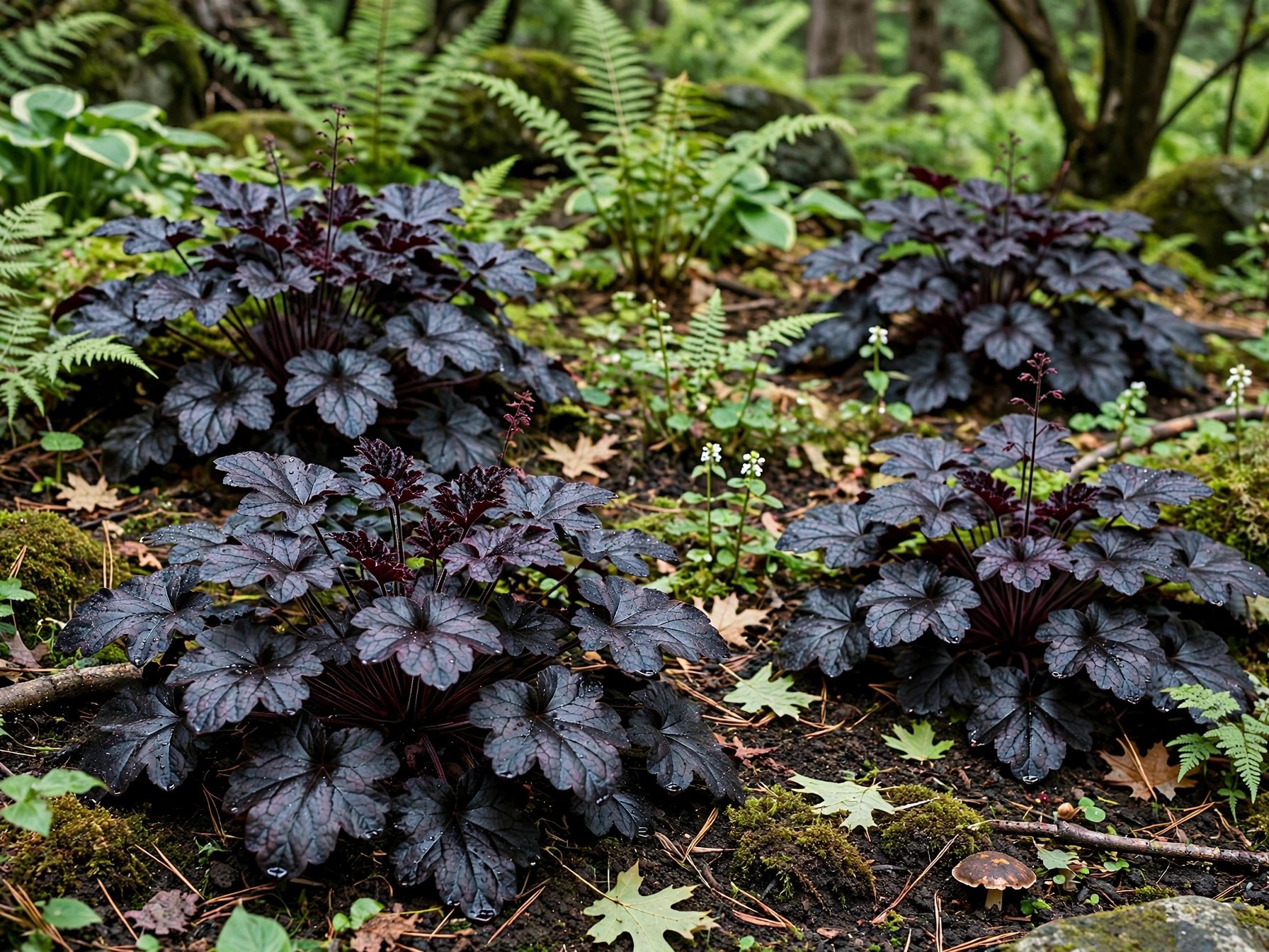 Black Plants for Halloween: 12 Gothic Garden Ideas Black Coral Bells