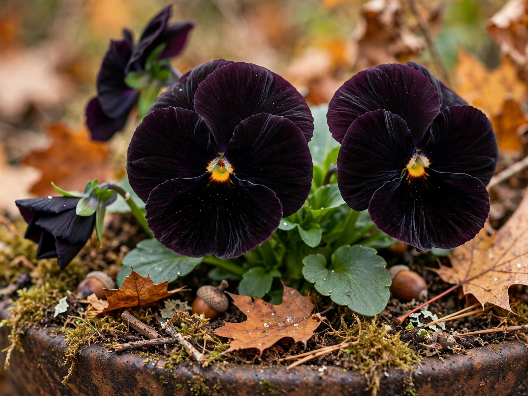 Black Plants for Halloween: 12 Gothic Garden Ideas Black Pansy