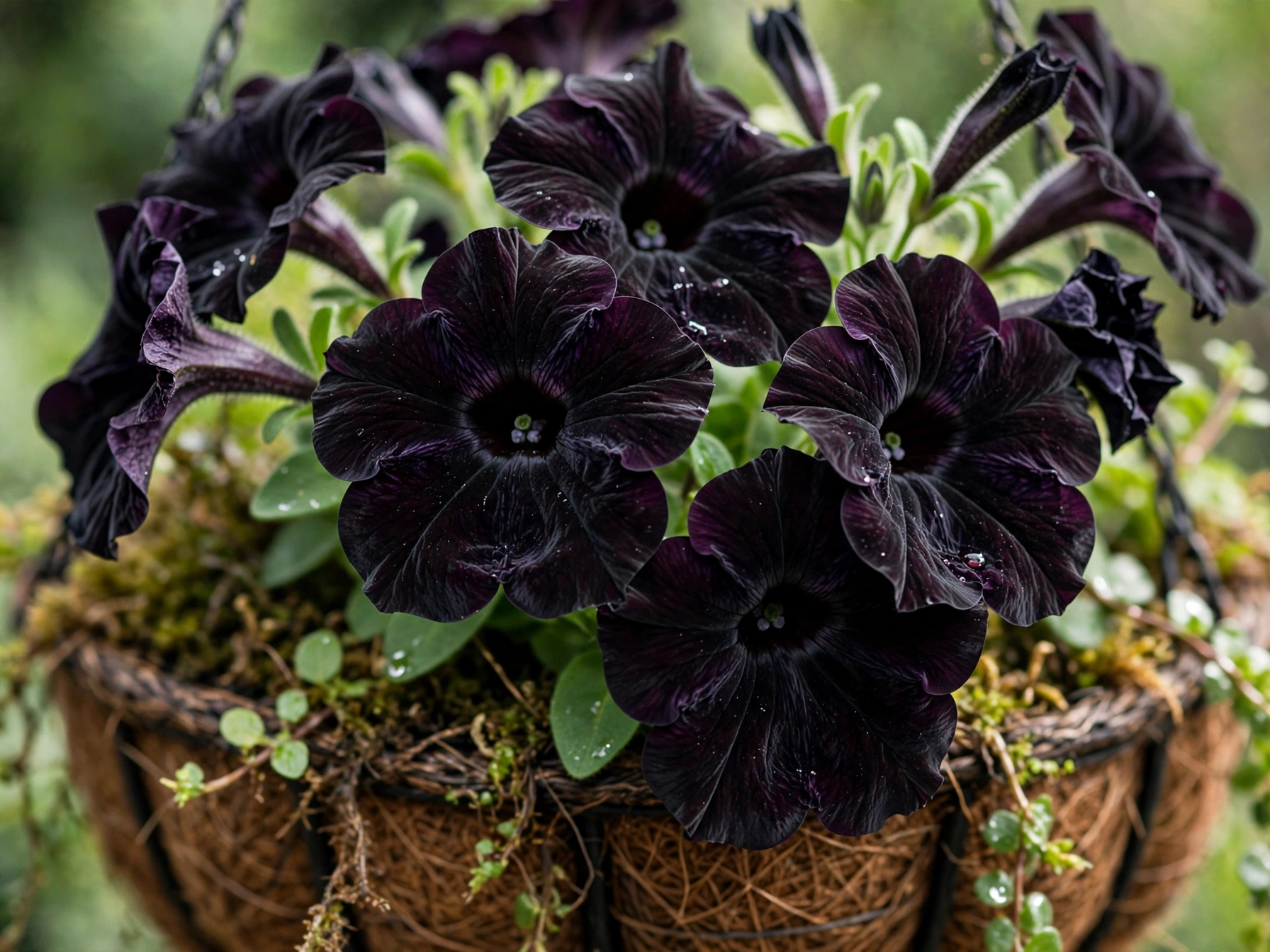 Black Plants for Halloween: 12 Gothic Garden Ideas Black Petunia
