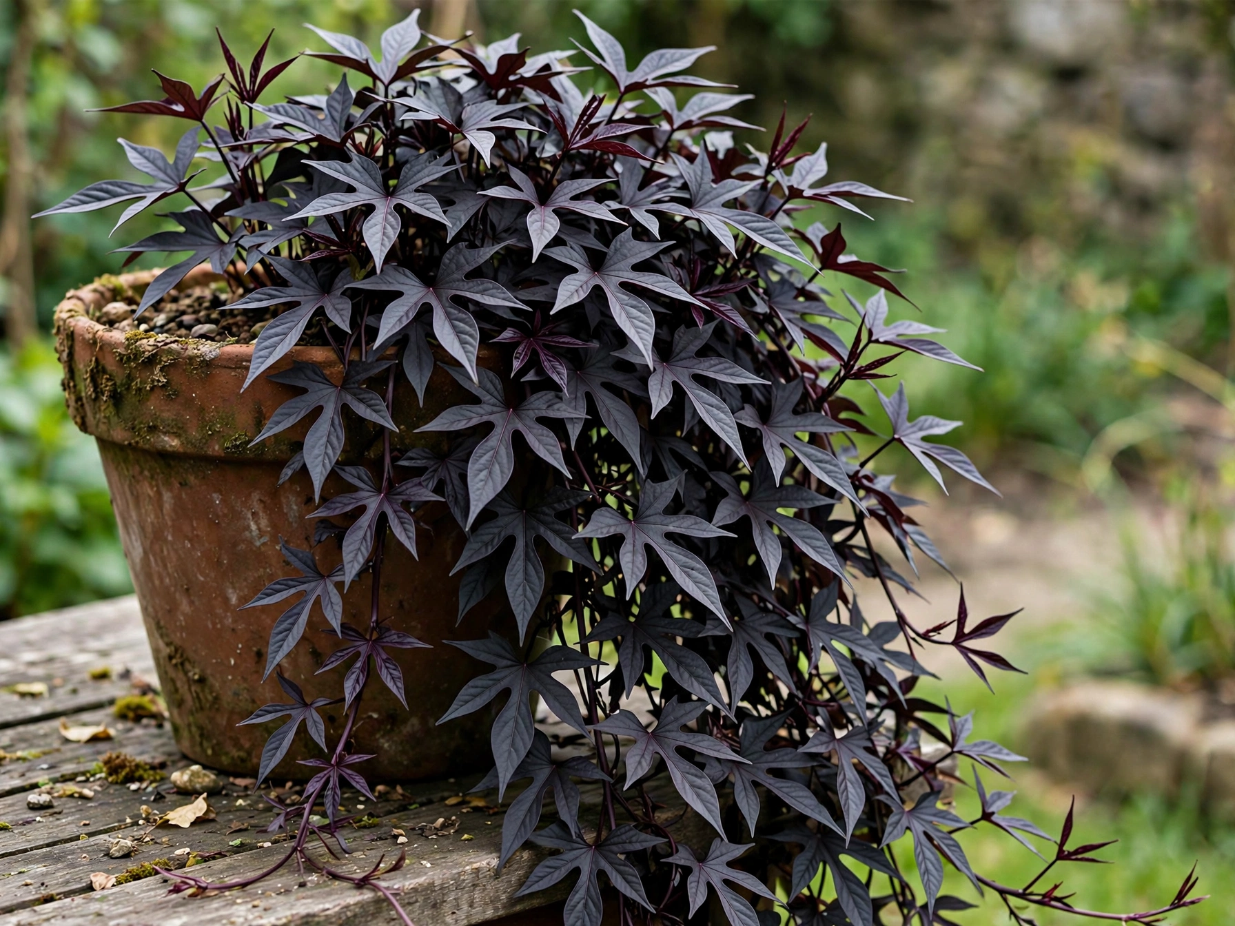 Black Plants for Halloween: 12 Gothic Garden Ideas Black Sweet Potato Vine