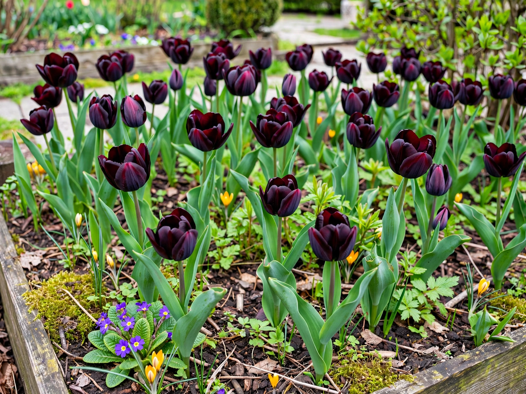Black Plants for Halloween: 12 Gothic Garden Ideas Black Tulip