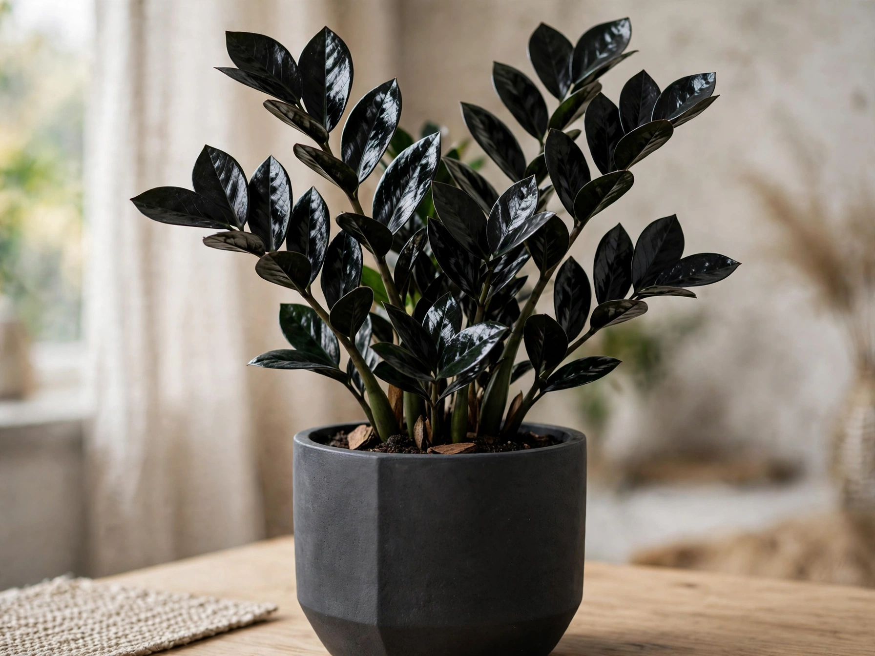 Black Plants for Halloween: 12 Gothic Garden Ideas Black ZZ Raven
