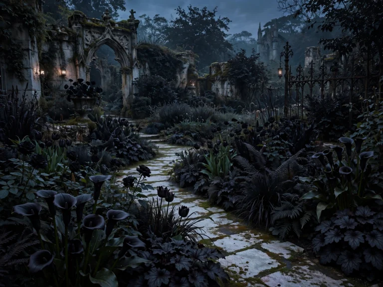 Black Plants for Halloween: 12 Gothic Garden Ideas