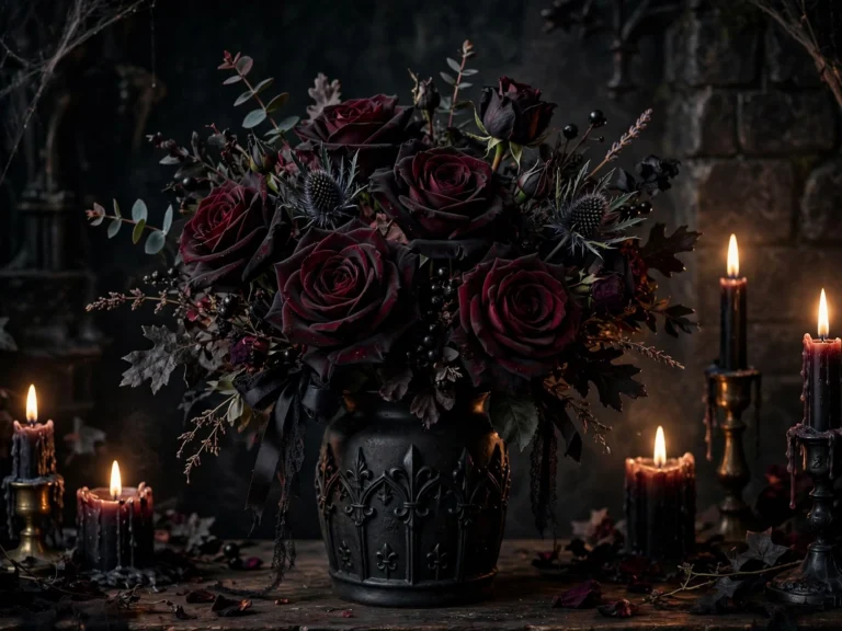 Black Roses for Halloween
