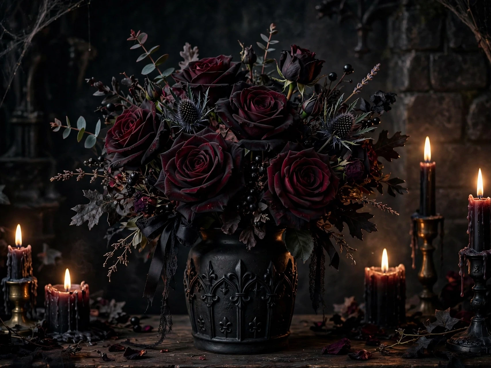 Black Roses for Halloween