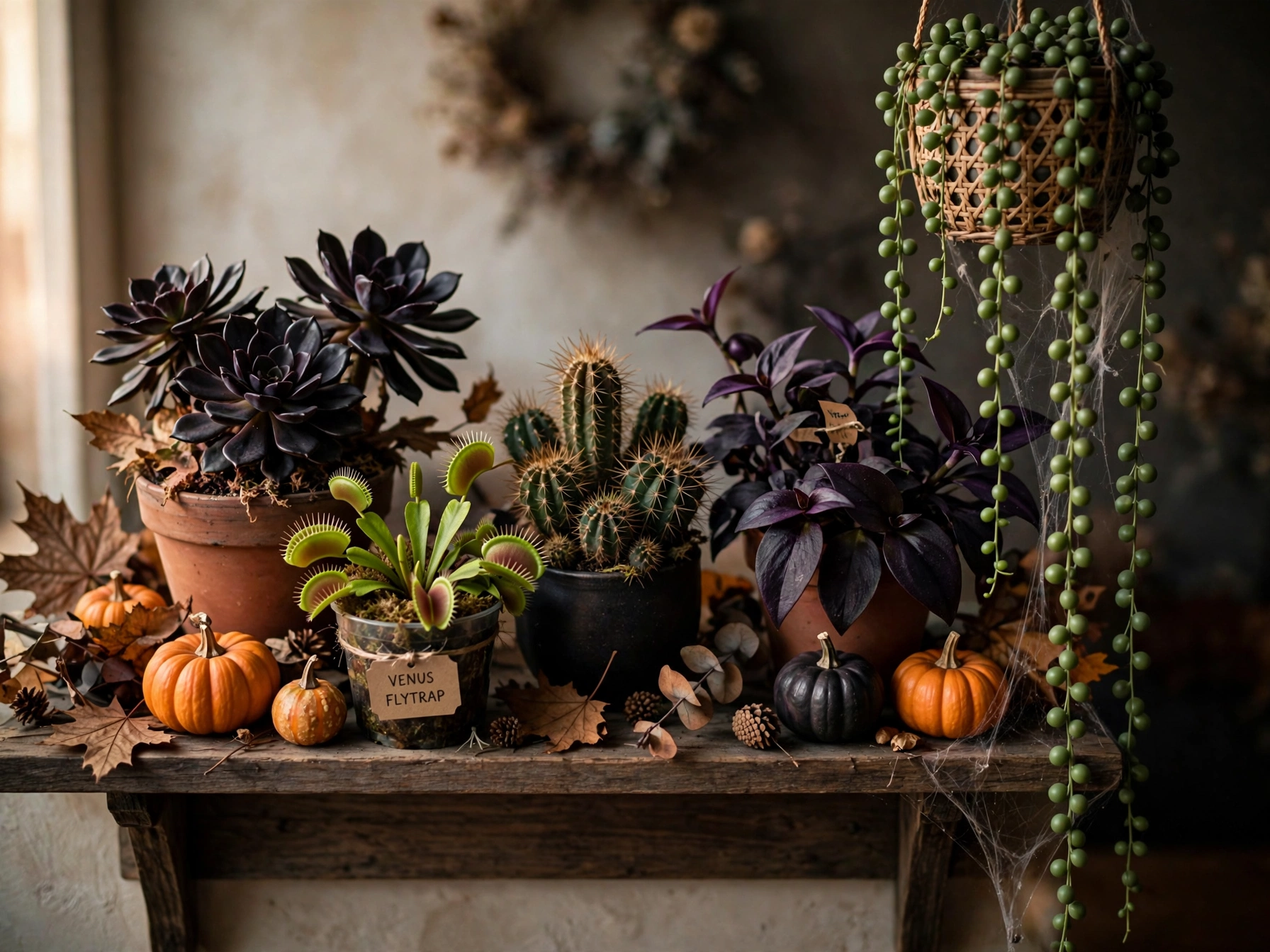 creepy houseplants halloween decor intro