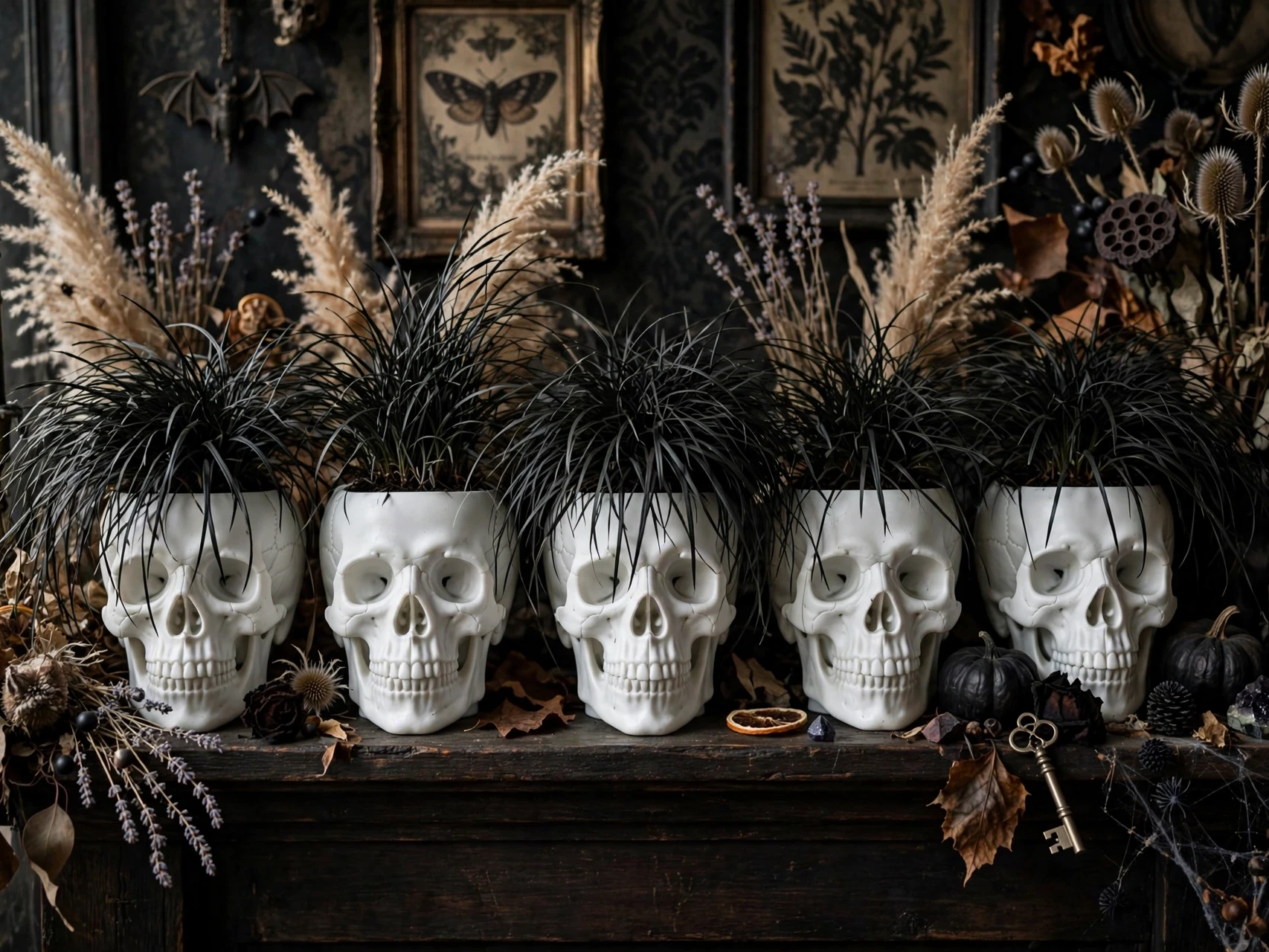 DIY Halloween Planters: 8 Spooky Pot Ideas Skull Planters