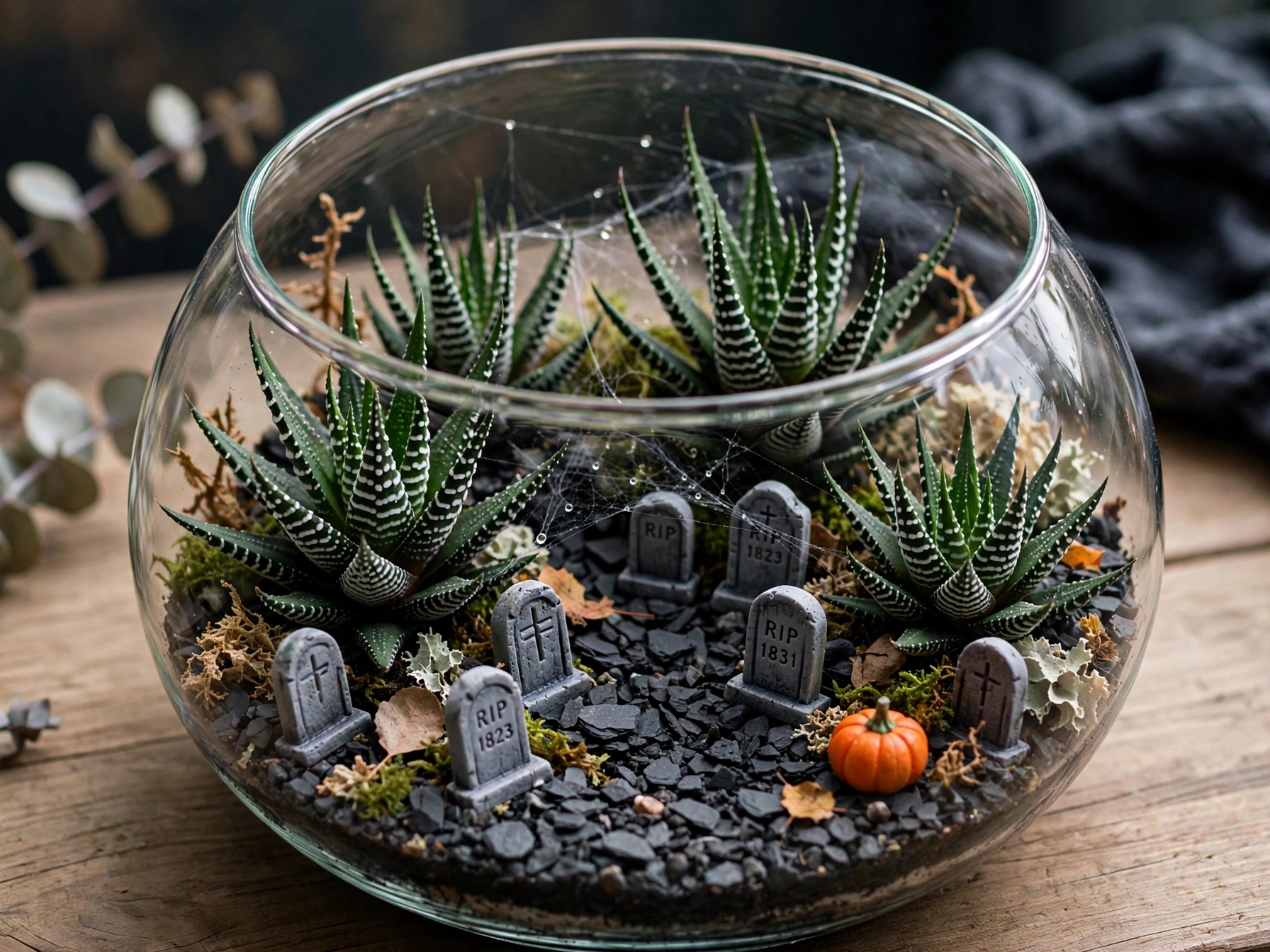 Mini Graveyard Terrarium