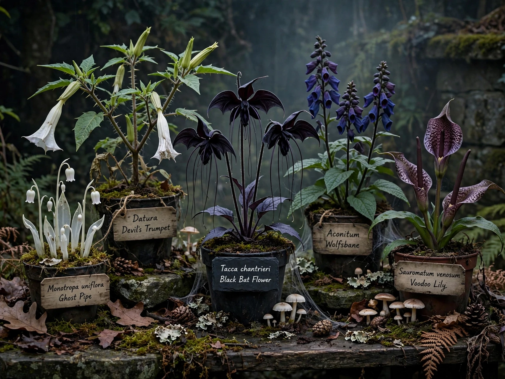 Spooky garden plants for Halloween