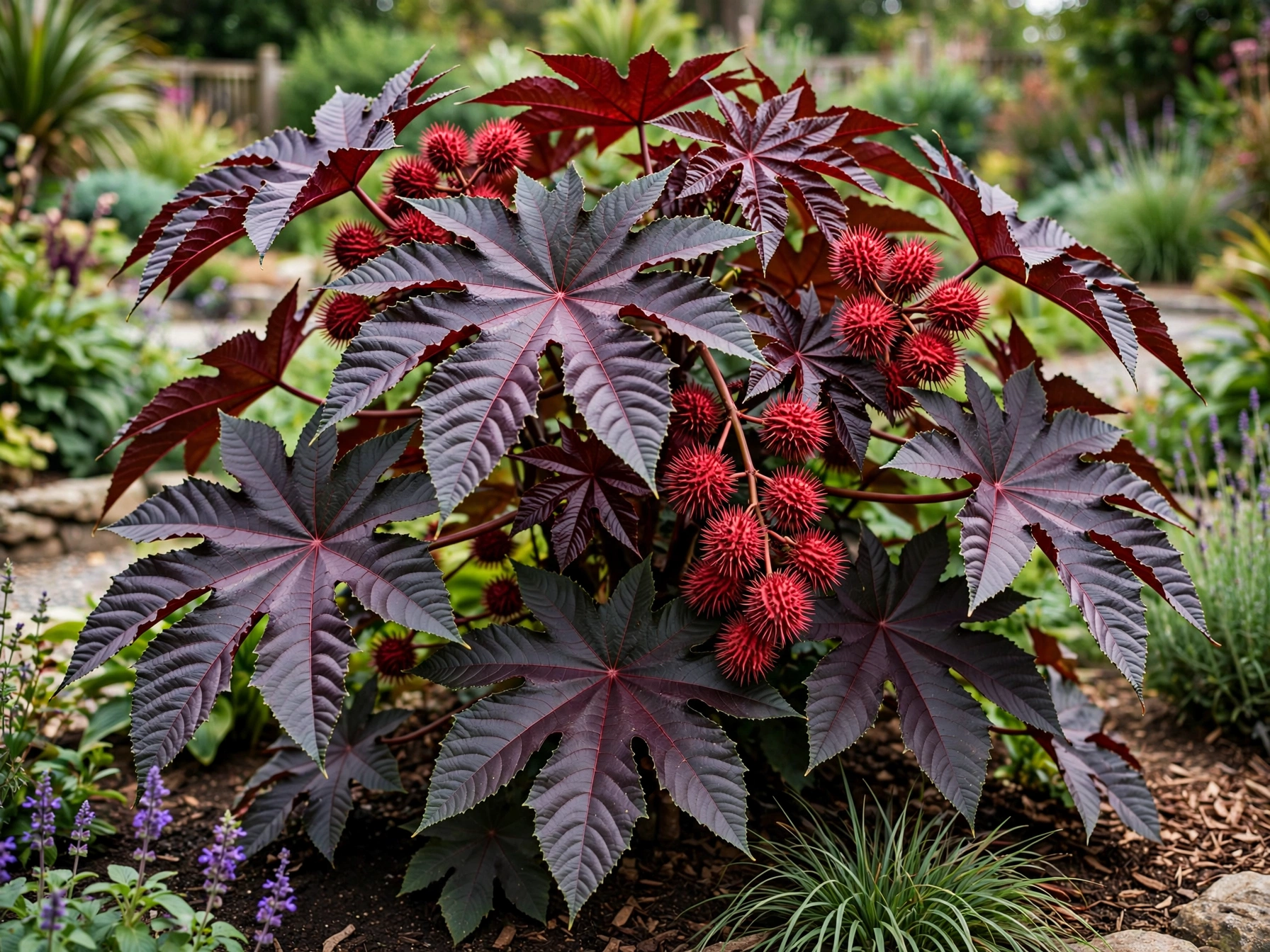 Deadly Beautiful: Poisonous Plants of Halloween Castor Bean