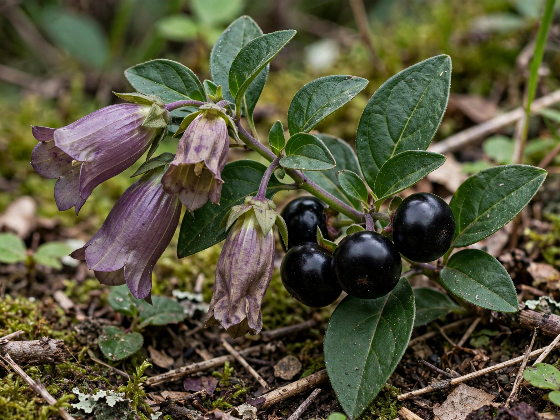 Deadly Beautiful: Poisonous Plants of Halloween Deadly Nightshade (Belladonna)